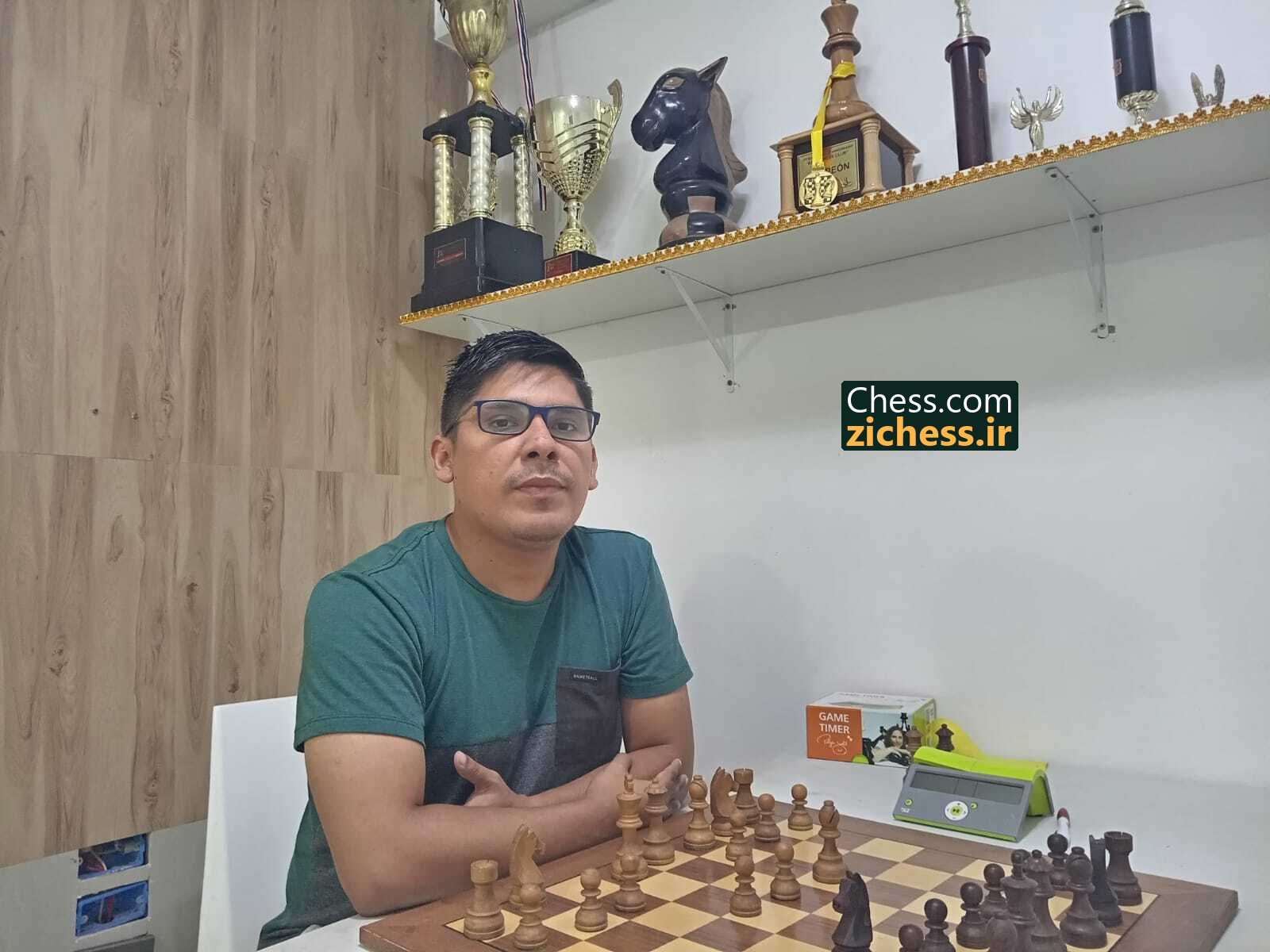 رناتو تری، نفر پنجم جدول این هفته. عکس: رناتو تری؛ منبع: Chess.com.