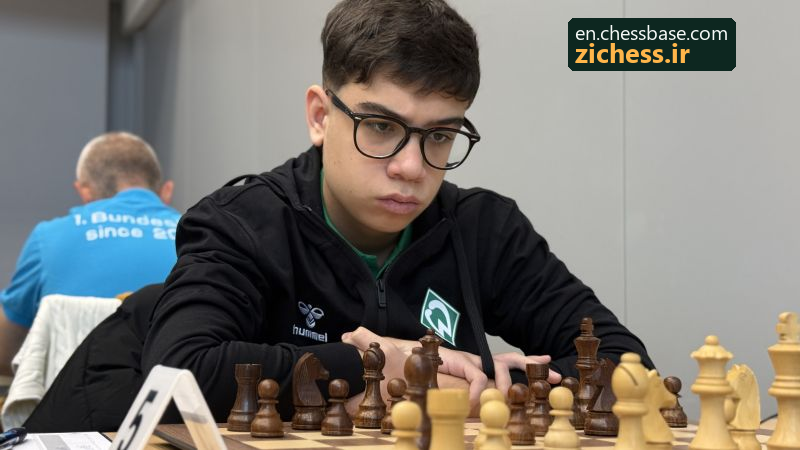 فائوستینو اورو در نخستین حضورش برای وردربرمن. عکس: آنجلیکا والکووا؛ منبع: ChessBase.
